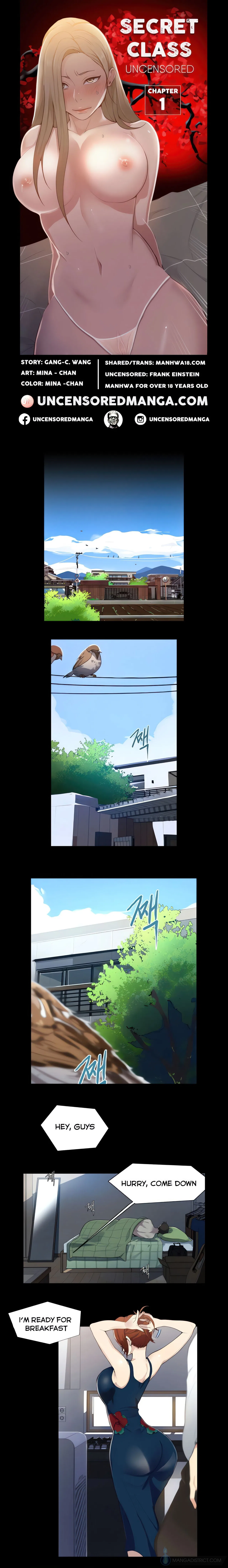 Secret Class Uncensored Chapter 1 – Page 1