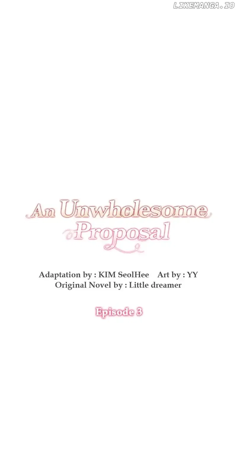 An Unwholesome Proposal Chapter 3 – Page 1