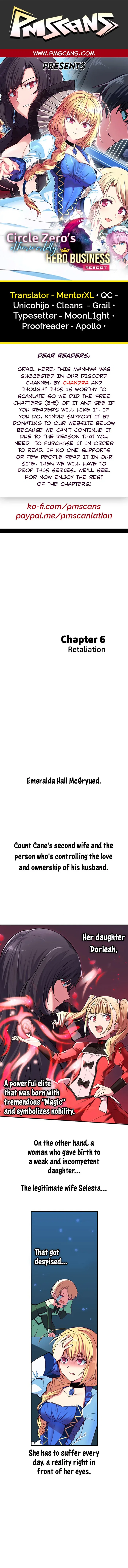 Circle Zero’s Otherworldly Hero Business: Reboot Chapter 6 – Page 1