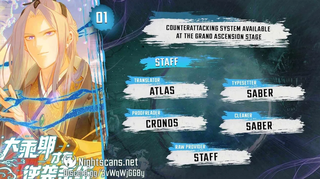 Counterattacking System Available At The Grand Ascension Stage Chapter 1 – Page 1