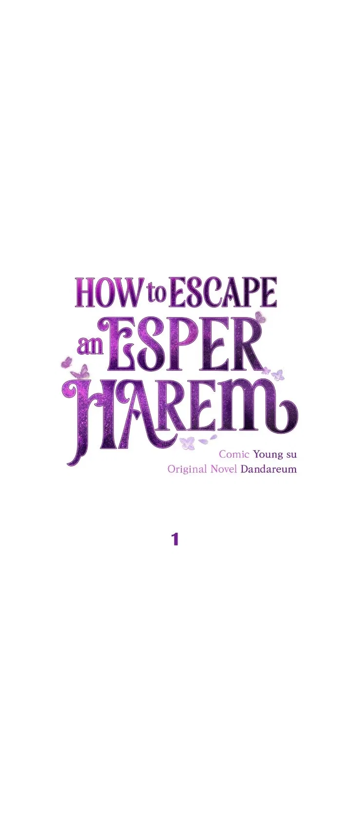How to Escape an Esper Harem Chapter 1 – Page 1
