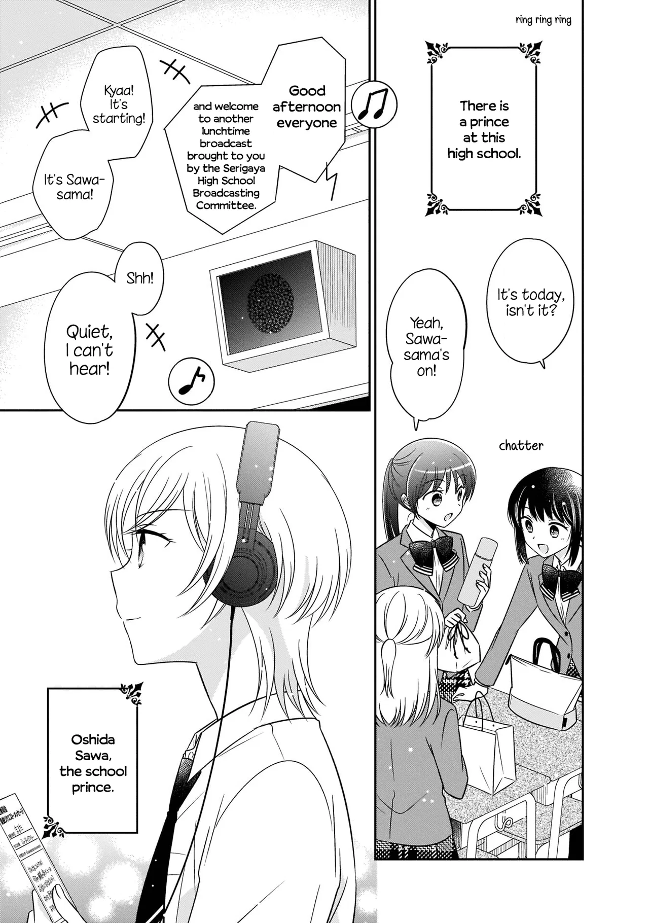 Oshibana! Chapter 3 – Page 1