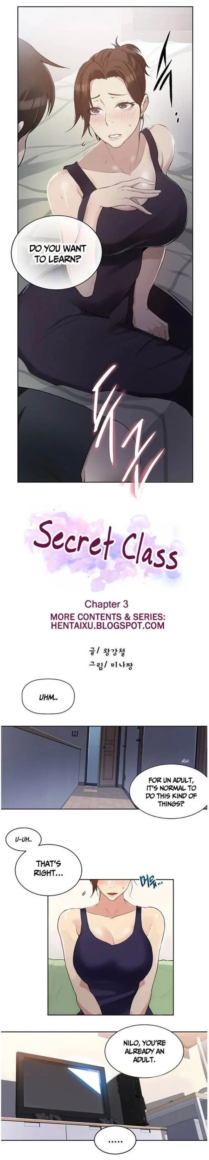 Secret Class Chapter 3 – Page 1