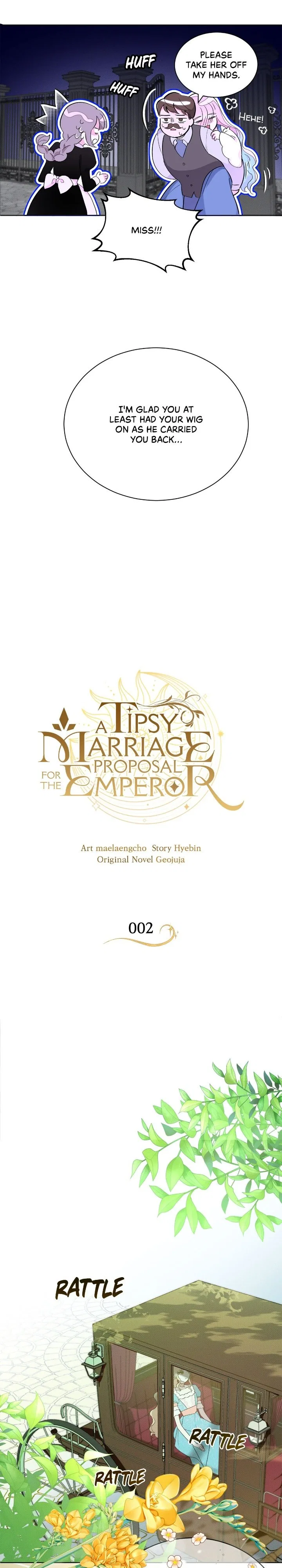 A Tipsy Marriage Proposal for the Emperor Chapter 2 – Page 3